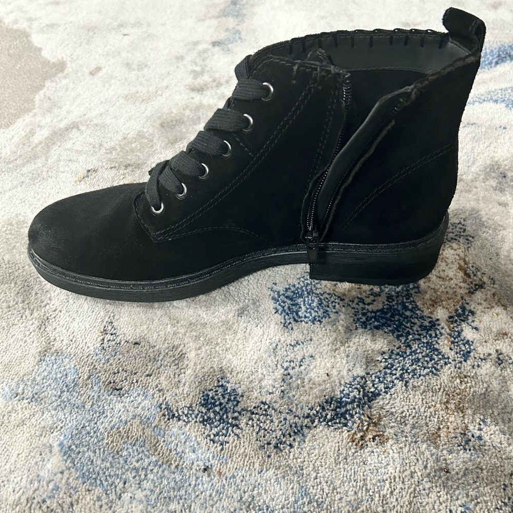 Zodiac - Paisle Womens Leather Lug Sole Combat & Lace-up Boots - Picture 6 of 7